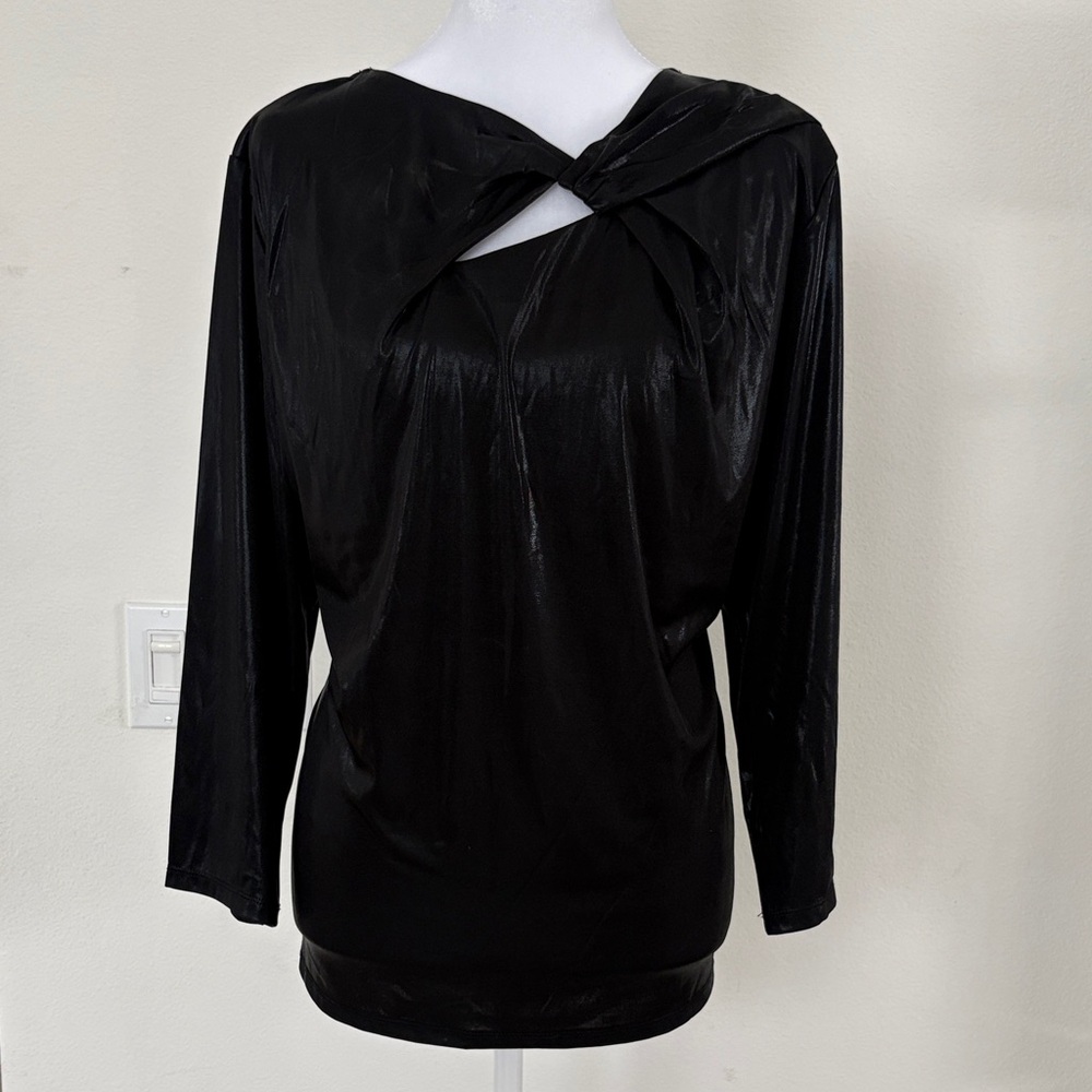 Elegant Black Women's Top size XL